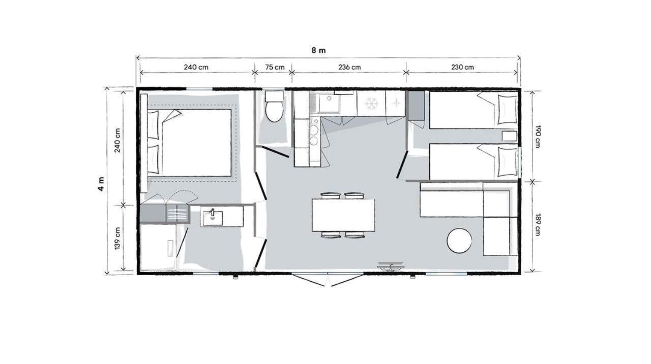 Camping De Reeenwissel Hoogersmilde ภายนอก รูปภาพ